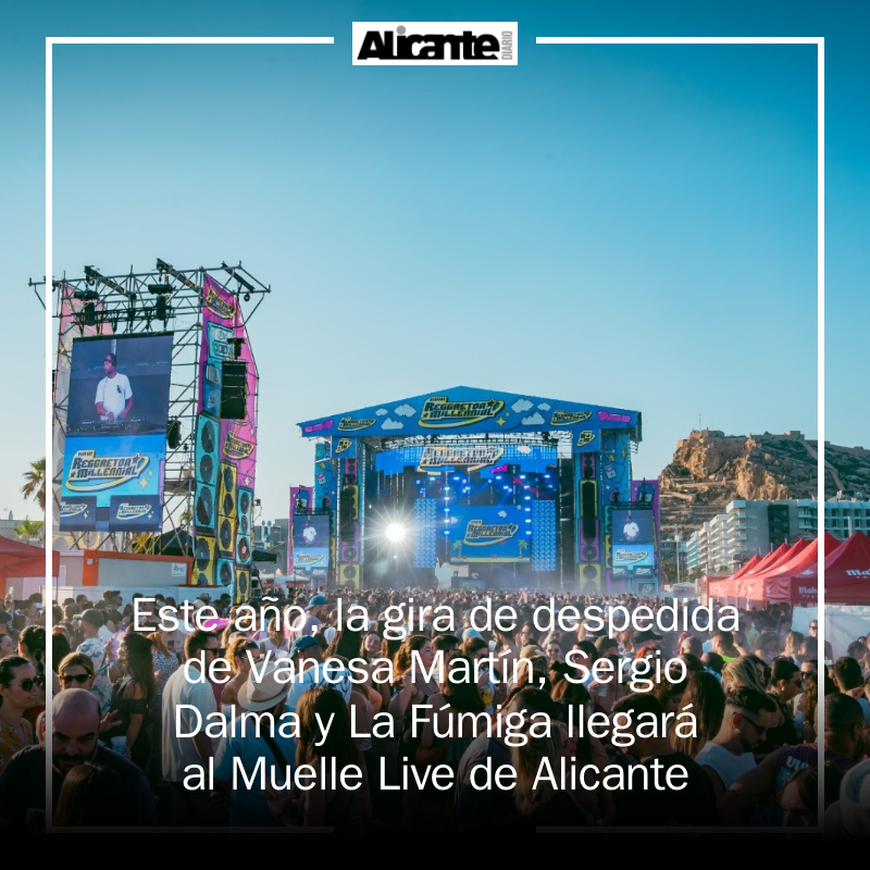 🎶 ¡Alicante se prepara para una temporada inolvidable! 🌟 La gira de despedida de Vanesa Martín, Sergio Dalma, y otros artistas regresan a El Muelle Live. ¡No te lo pierdas! #Conciertos #Música #Alicante mrf.lu/LlbY