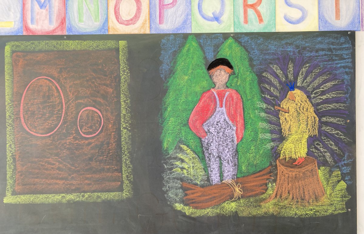 First graders are back to morning language arts with Mr. Kyle, meeting the final consonants and the “singing letters” (vowels). We’re focusing on long vowel sounds through story, image, and movement, building a strong foundation for early reading.

#FirstGrade #LanguageArts