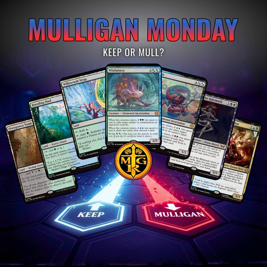 Ice storms yesterday mean you get two posts today. Here's the situation: You are on game 1 piloting Sultai Reanimator vs Simic Nature's Rhythm while on the play. You've already mulled once. Do you mull to 5 or keep this hand? What do you put back if you mull?