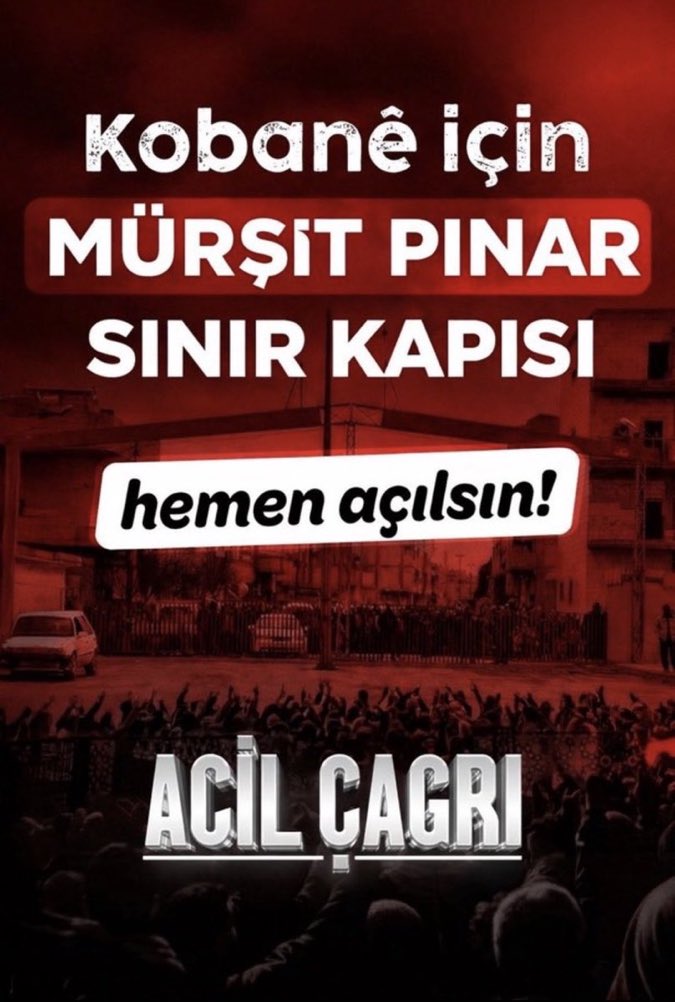 #HumanitarianCorridor4Kobane