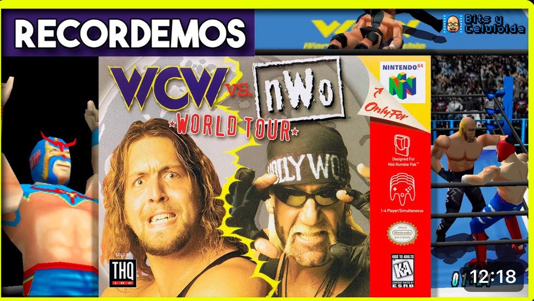 Estrenamos video para recordar WCW vs nWo World Tour (N64) - Retro Bits
youtu.be/y1QdhnPR-C4