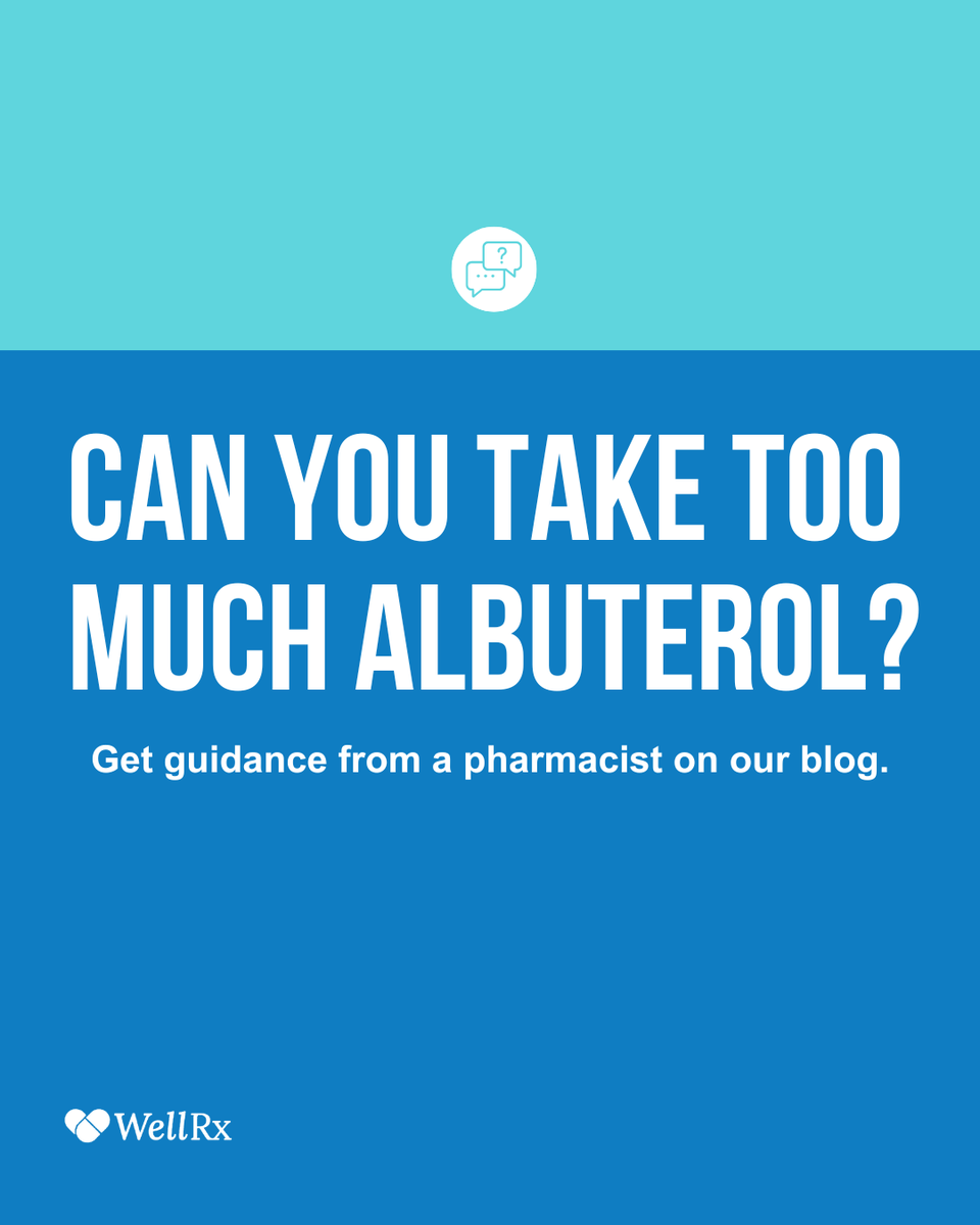 How much of a rescue inhaler is too much?

Using albuterol more often than recommended can be a sign that your asthma isn’t well controlled.

Learn more on our blog: bit.ly/49Qp9WR

#wellness #health #asthma #inhaler