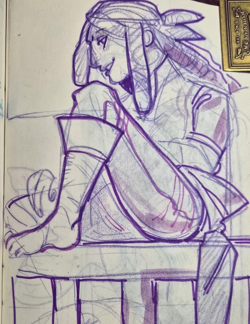 ♀️ #janka pirates au 
They are flirting idk