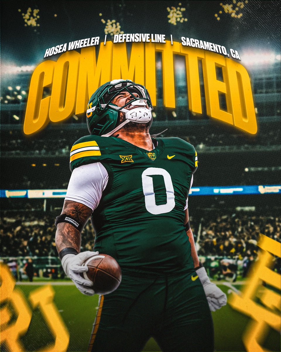 All praise. Let’s work! #SicEm🐻