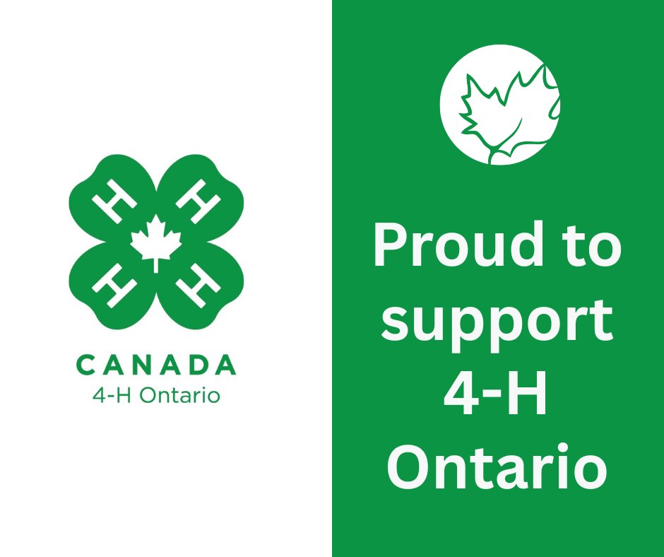 FarmMutualRe's tweet photo. We’re proud to support @4HOntario, an incredible organization helping youth grow into leaders who spark positive change in their communities. #InternationalDayofEducation #4H https://t.co/X3agYgANQW