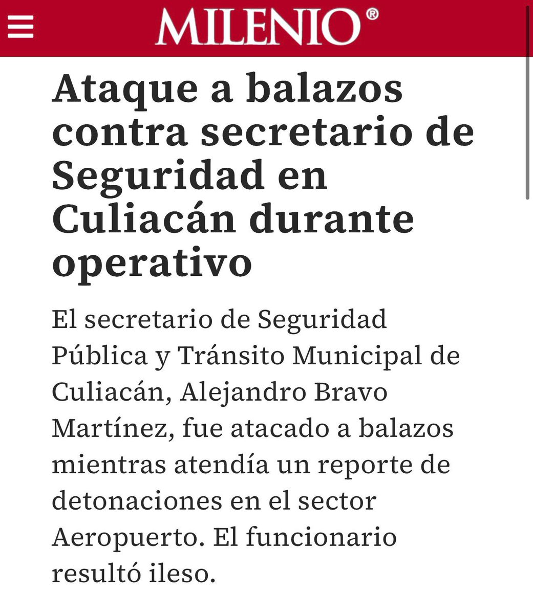 alitomorenoc's tweet image. Lo que ocurre en Sinaloa debe encender todas las alertas. El ataque a balazos contra el secretario de Seguridad de Culiacán muestra un nivel de violencia que no puede minimizarse ni justificarse.

Más de un año de crisis y el gobierno de MORENA sin resultados claros. Mientras…