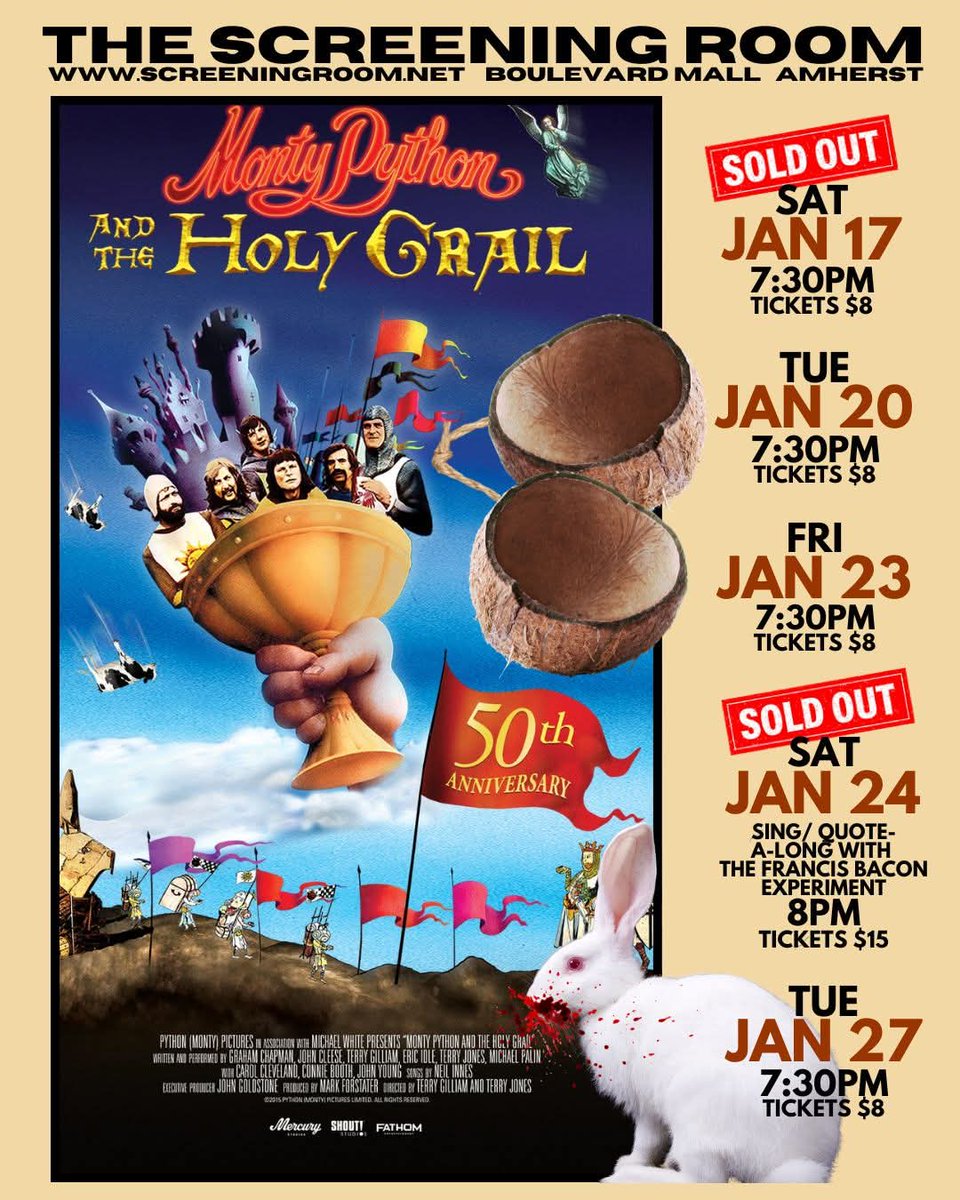 Tonight at 7:30pm.  Final Showing.  SCREENINGROOM.NET