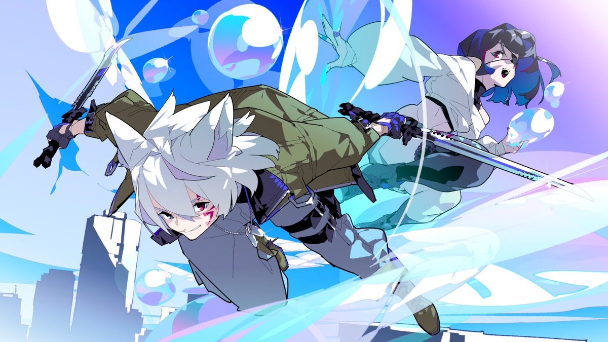 🐺🔥Side by side, always 🔥🫧

🎨@/monookimon