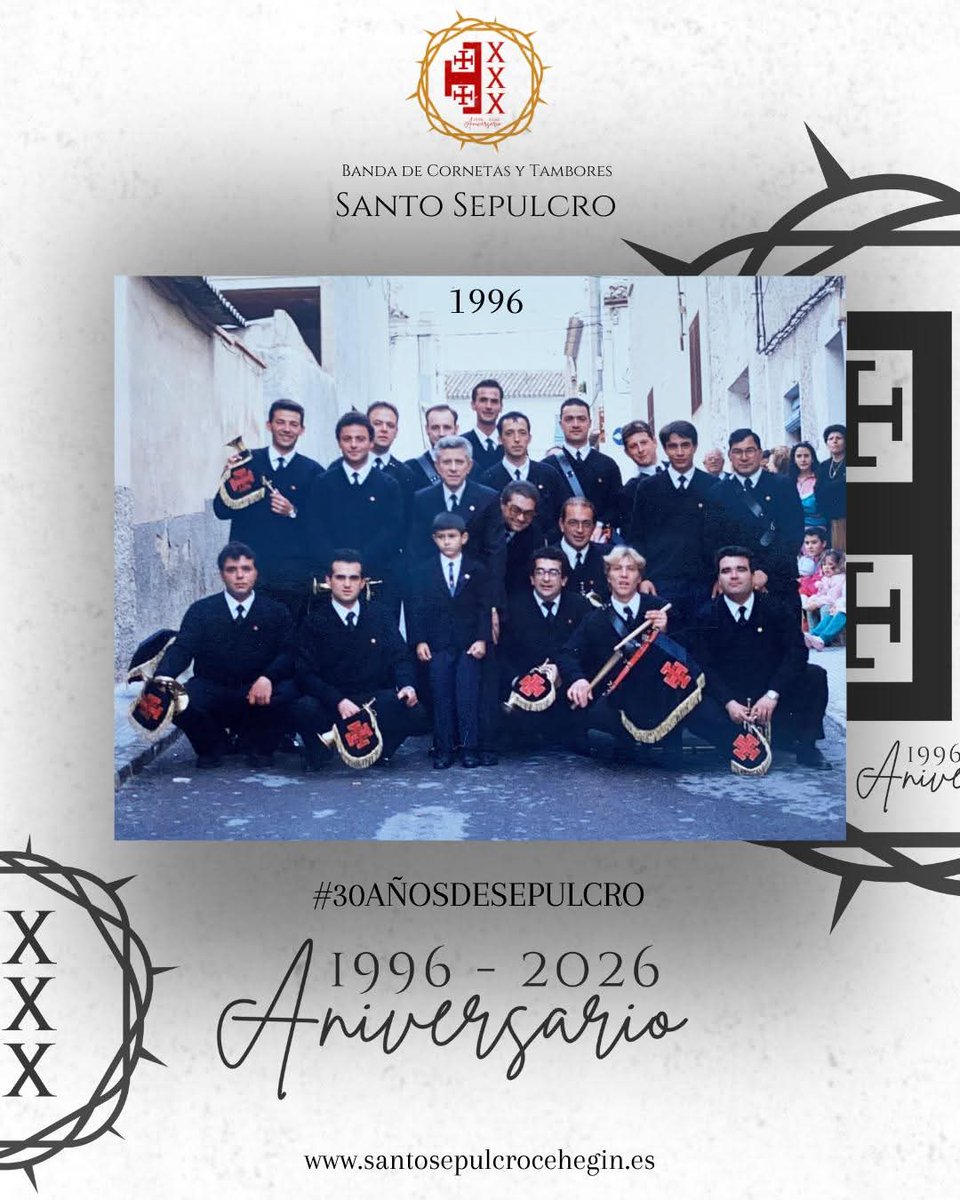 BandaSSepulcro's tweet photo. 📖 𝐂𝐚𝐩𝐢́𝐭𝐮𝐥𝐨𝐬 𝐝𝐞 𝐧𝐮𝐞𝐬𝐭𝐫𝐚 𝐡𝐢𝐬𝐭𝐨𝐫𝐢𝐚 ✨

30 𝑎𝑛̃𝑜𝑠 𝑑𝑎𝑛 𝑝𝑎𝑟𝑎 𝑚𝑢𝑐ℎ𝑜𝑠 𝑟𝑒𝑐𝑢𝑒𝑟𝑑𝑜𝑠

👉 Descubre el 𝐂𝐚𝐩𝐢́𝐭𝐮𝐥𝐨 𝐈 completo en nuestra web:
🔗 https://t.co/5O9ReNyfj0

#30añosdesepulcro ❤🖤

#RecuerdosQueSuenan #Aniversario #Cehegín https://t.co/oEBXF73V6y