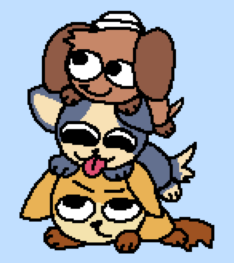 sailor dog stack!!