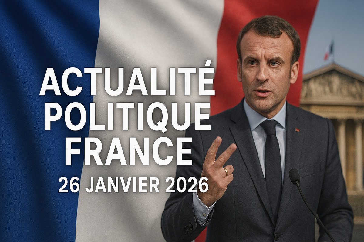 LeFreeCoin's tweet image. lefreecoin.fr/actualite-poli…
Actualité Politique France – 26 Janvier 2026
-----------------
#lefreecoin #lefreecoinfr #PolitiqueFrance #Actu26Janvier #Numerique #Education #Agriculture #DirectAN #France2026