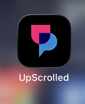 قمت بعمل حساب على تطبيق #UpScrolled 
على أمل أن يكون بديلاً حراً عن منصات التواصل الاجتماعي الحالية بتوجهاتها المنحازة