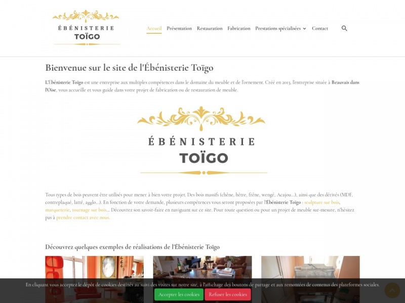 Ebénisterie Ebenisterie Toïgo à #Beauvais (#Oise) Gaëtan Toïgo est un ébéniste formé pour le mobilier et les objets d'art, spécialisé en création et restauration de mobilier, également qualifié ...
Suite 👉 artisansdupatrimoine.fr/professionnel/…
#Artisan #Restauration #Patrimoine