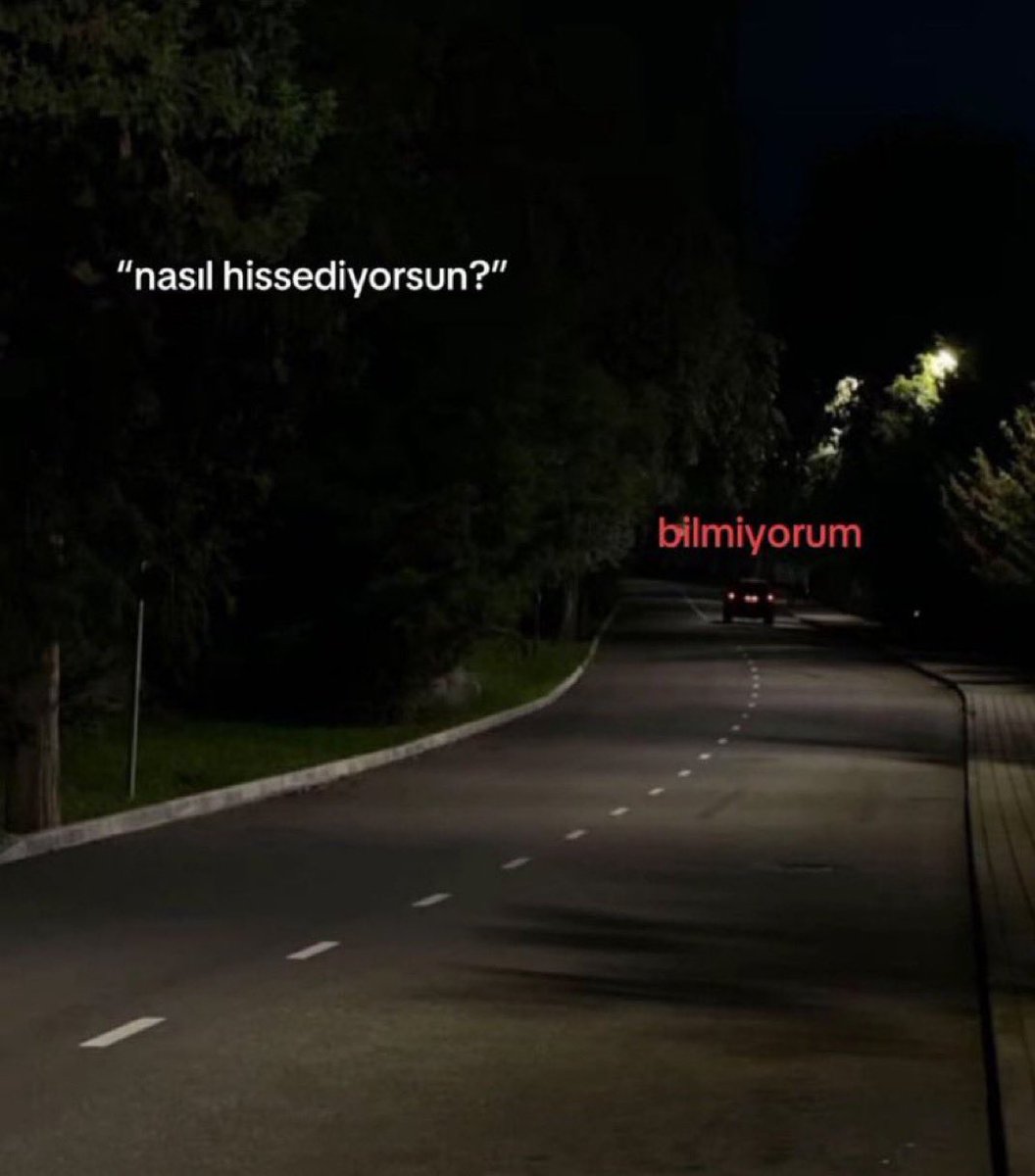 uzun süredir bilmiyorum