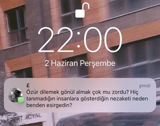Sürekli aklımda olan ama söyleyemediğim için beni mahveden cümle