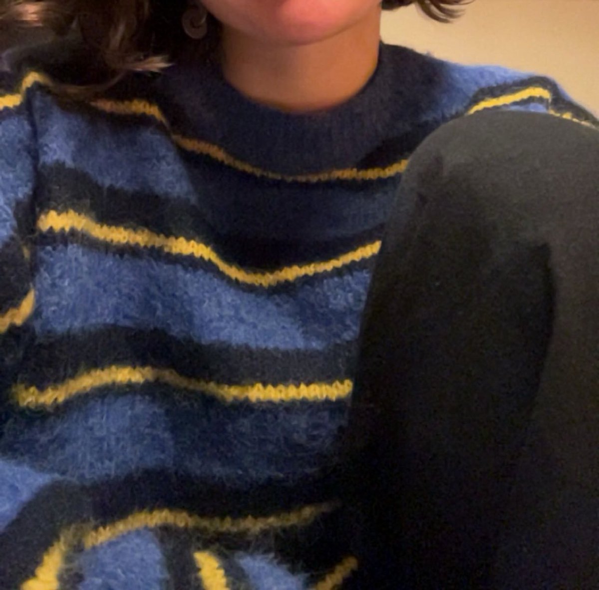 cryingthunders's tweet image. i just remembered i got this sweater before the finale in hopes of it manifesting byler endgame BUT I JINXED IT APPARENTLY💔