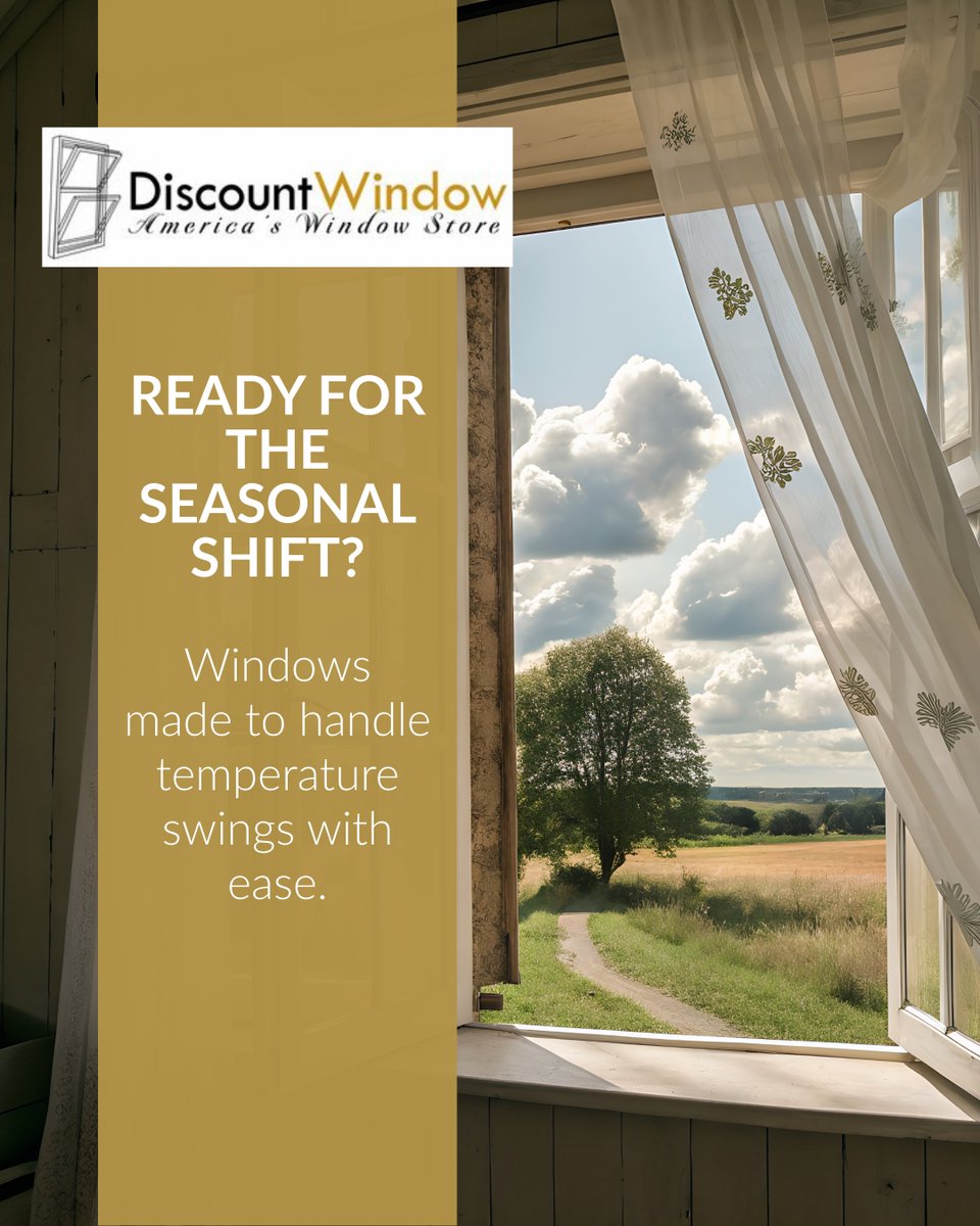Gear up for Omaha's seasonal change: Energy-saving patio/entry doors and windows qualify for Nebraska Energy Loan financing cut costs year-round with our top-rated, guaranteed products.
Trusted local service for generations.

Schedule now:
discountwindowsanddoor.com