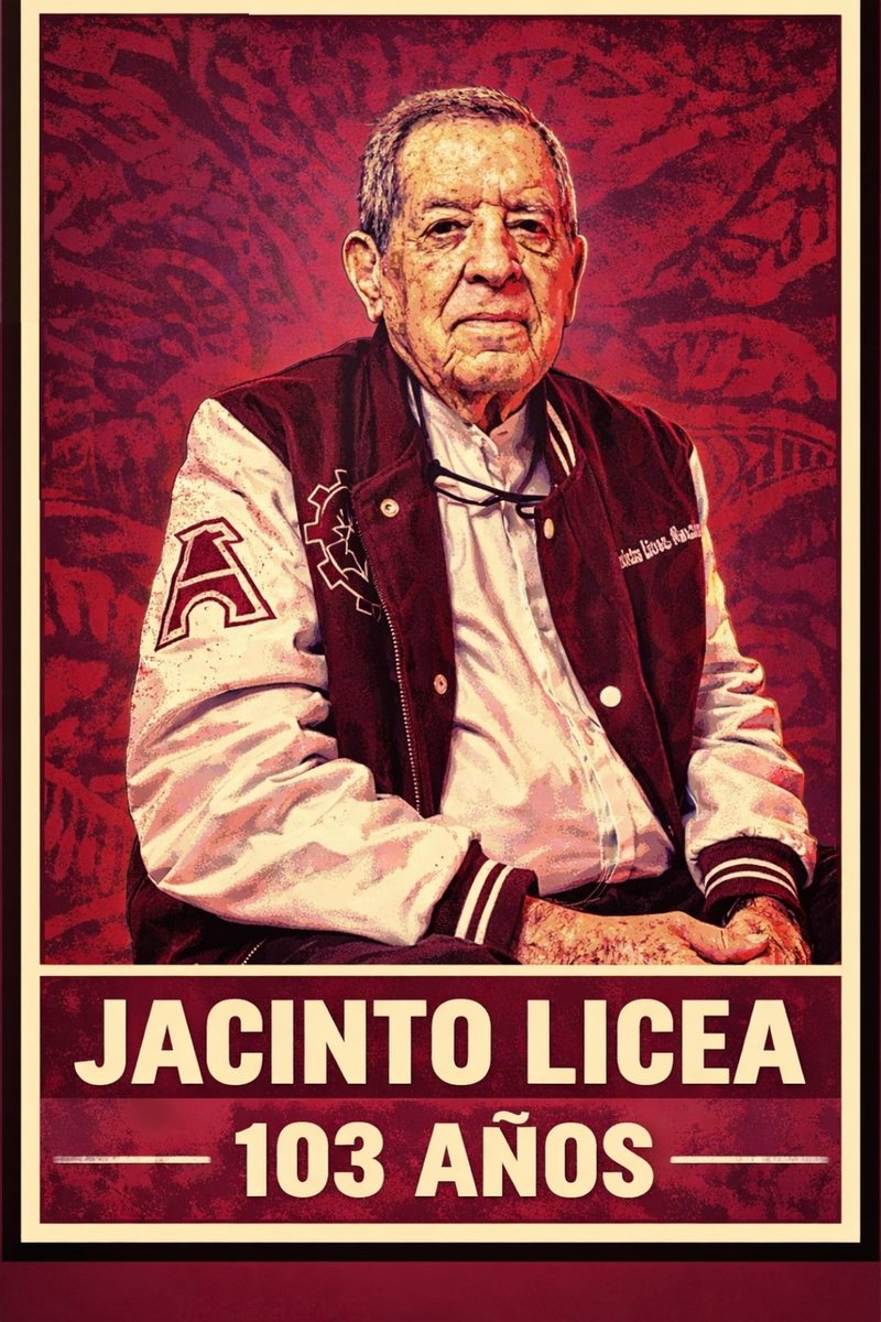 Hoy celebramos 103 años de vida del Dr. Jacinto Licea, referente histórico del fútbol americano nacional y pilar del deporte en el Politécnico y en México. 🏈🇲🇽

En el marco del 90 aniversario del <a href="/IPN_MX/">IPN</a>, honramos a quienes hicieron grande al Poli desde el deporte.
¡Feliz