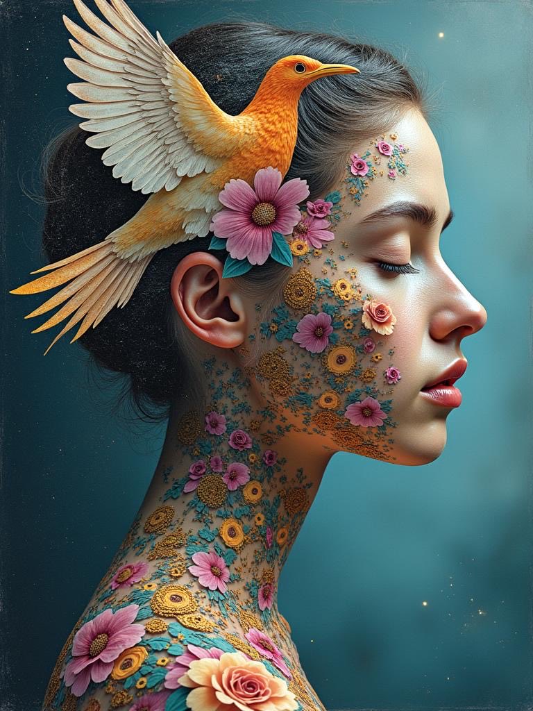 Hatırlamak, geçmişi korumaz; 
onu yeniden yazar..
#kendineSair #digitalart