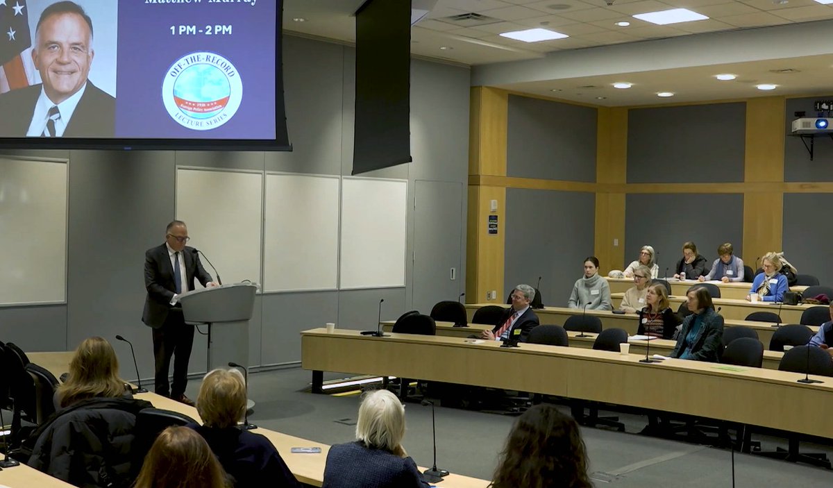 OTR1938's tweet photo. Thank you to all who joined Off the Record last Wednesday!

Our speaker, Matthew Murray, drew on decades of experience in government, civil society, and academia to examine how corruption shapes governance, foreign policy, and conflict.

Learn more: https://t.co/aUQkFzVAxq https://t.co/ASETgnObgA
