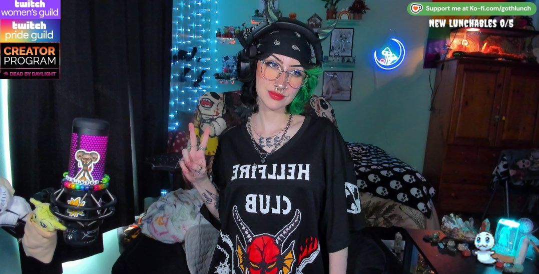 GothLunchTTV's tweet photo. It's here!!! Stranger things pt2 has dropped! Come join us to explore all the new strange things the chapter has to offer!!
#dbdcreator #dbdxstrangerthings #partnerpush
https://t.co/e0BHUjub5X https://t.co/Il5F3TmkRy