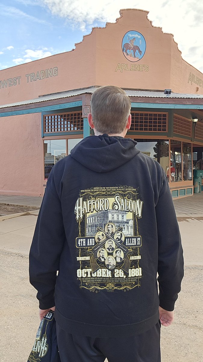 Hafford's Saloon was located here on 4th and Allen Street in Tombstone. #tombstone #Arizona #Saloon #history <a href="/atlasobscura/">Atlas Obscura</a> <a href="/abc15/">ABC15 Arizona</a> <a href="/FOX10Phoenix/">FOX 10 Phoenix</a> <a href="/HISTORY/">HISTORY</a>