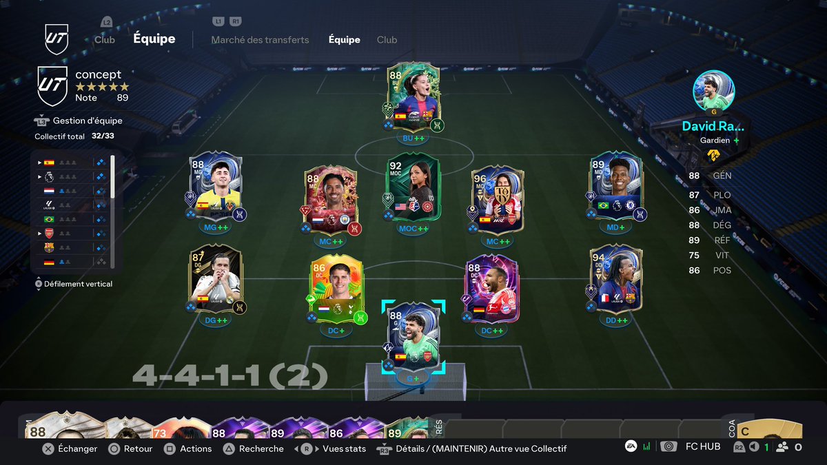 Nuevee_Trees's tweet photo. @burdigalaxie J’en ai pack 3 (mariona ,kounde et bronze que j’ai tej en sbc) et je t’assure que ça change absolument rien , c pas une raison pour arrêter le jeu https://t.co/Vjjjygm3nk