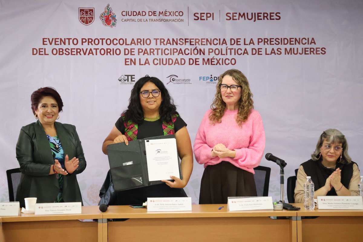 Observatorio Mujeres CDMX tweet media
