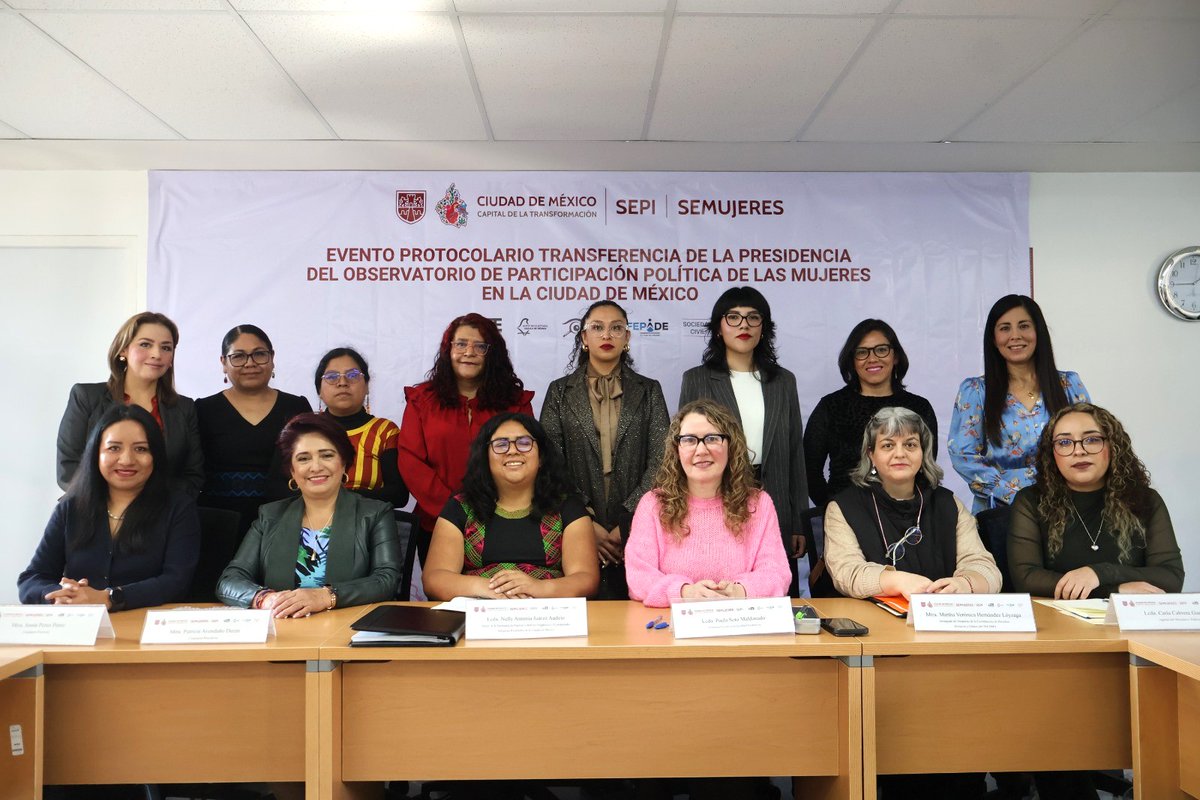 Observatorio Mujeres CDMX tweet media