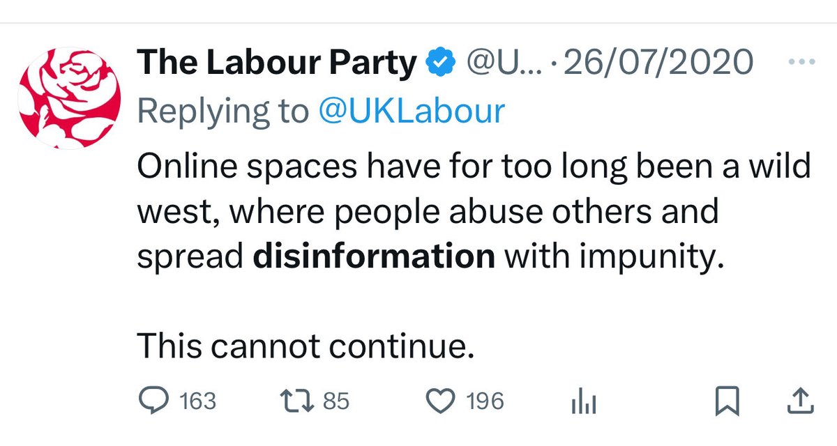<a href="/UKLabour/">The Labour Party</a> This you?