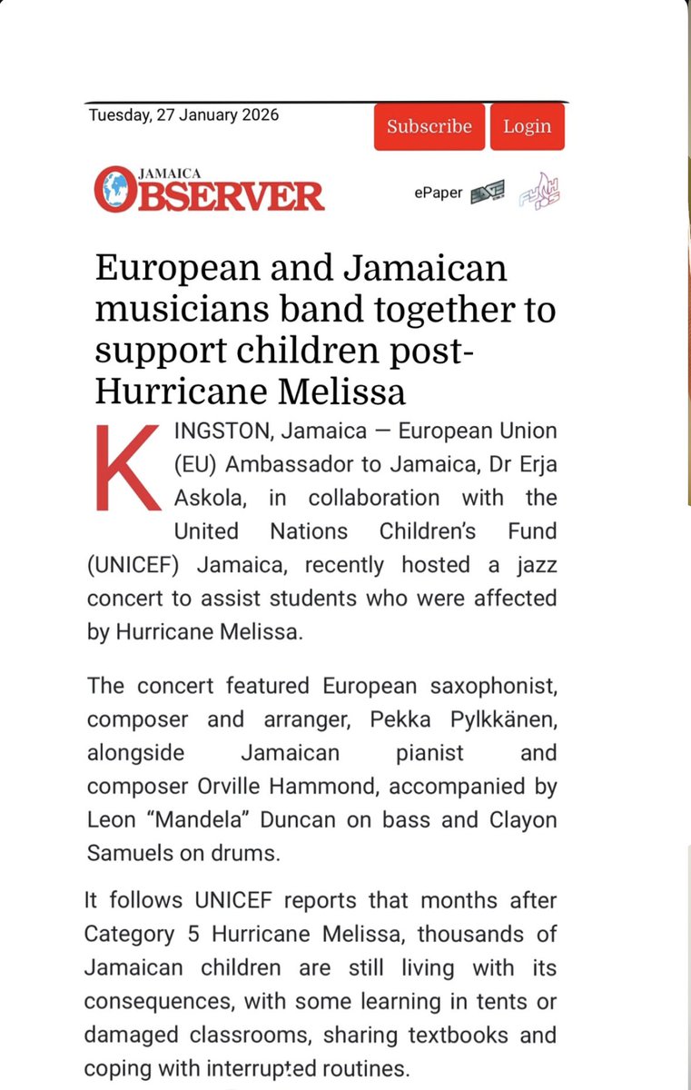 The European Union in Jamaica tweet media