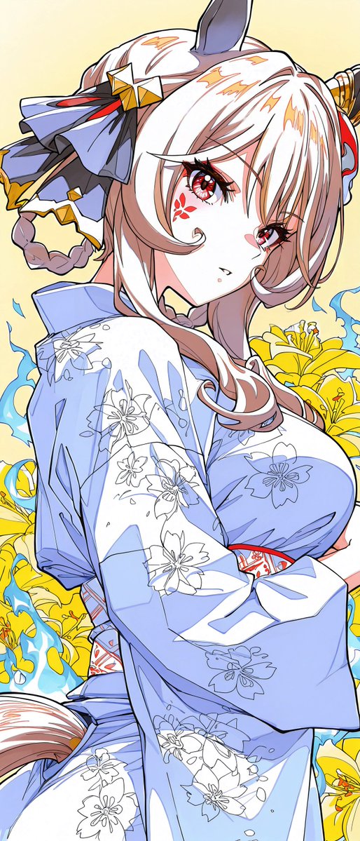 着物姿のジェンティルさん

ジェンティルドンナ / Gentildonna 
ウマ娘 プリティーダービー / umamusume