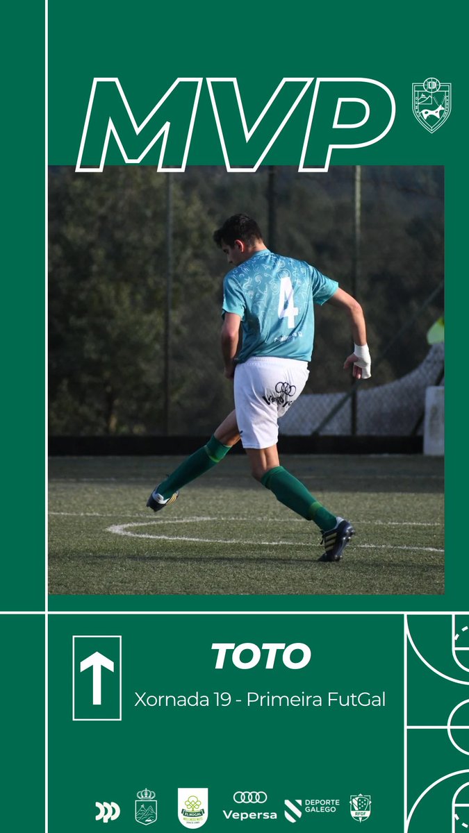 🏅 Toto foi elixido MVP do partido do domingo!