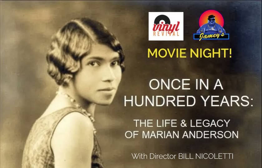 Vinyl Revival and Jamey's House of Music present a screening of “Once in a Hundred Years: The Life &amp; Legacy of Marian Anderson."

Director Bill Nicoletti will hold a Q &amp; A following the screening.

Find out more here.

italianamericanherald.com/event/vinyl-re…