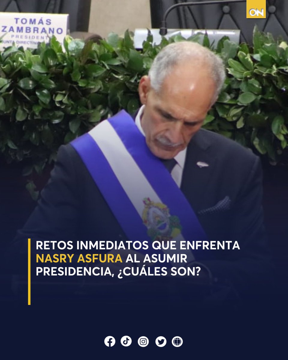 canal11hn's tweet image. 🗣️"Es demostrar que él va a tener un gobierno totalmente diferente al gobierno de Juan Orlando", expresó experto ante uno de los retos de Asfura. 👉 oncenoticias.hn/nacionales/ret…

#NasryAsfura #Retos #Reacciones