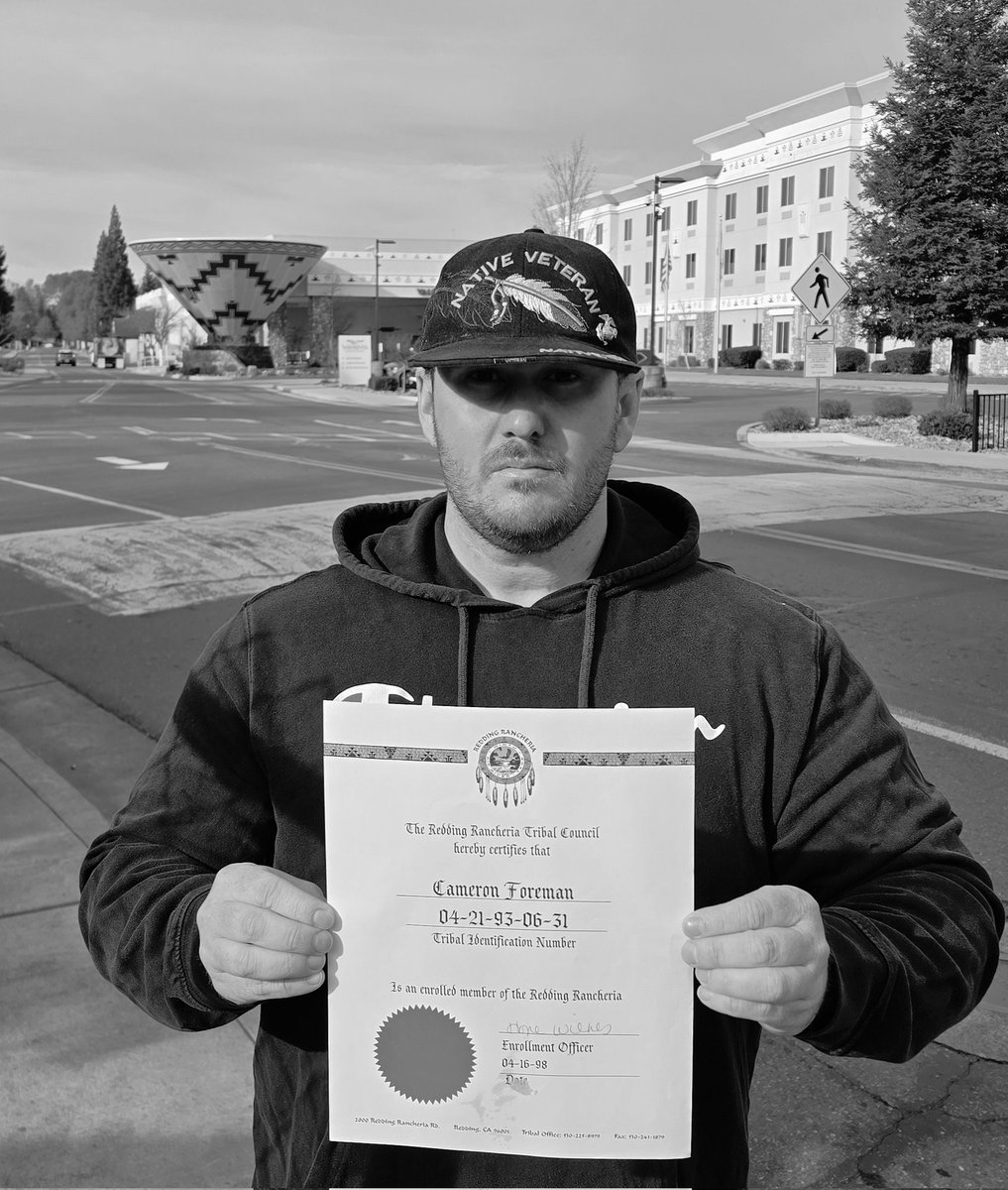 CForeman31's tweet image. 22yrs since my Family's wrongful disenrollment from Redding Rancheria 
22yrs Later, we are still here
Respect and Honor Ancestors, Heritage, and History 
Support the Foreman Family 
#Stopdisenrollment
@Yourenoindian