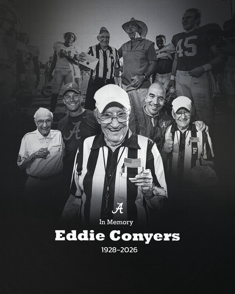 Remembering a Crimson Tide legend. ❤️

Eddie Conyers embodied the spirit of Alabama football. We honor a legend whose impact goes far beyond the game.