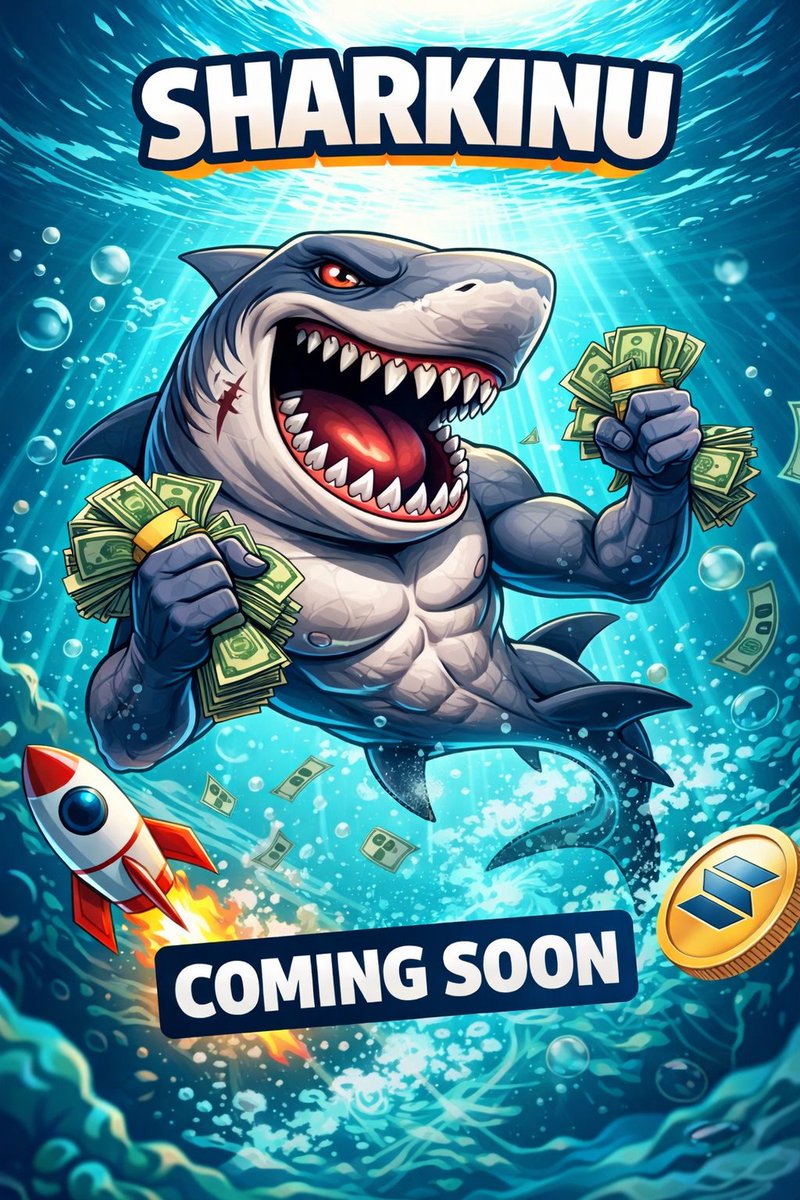 SHARKINU271081's tweet image. 🦈 SHARKINU IS COMING
A new meme is entering the ocean.
Built with true shark mentality.
🚀 Launching soon
🌊 Community-driven
❌ No VC
❌ No presale
✅ Fair launch only
Memes. Vibes. Community.
No promises — just SharkINU.
Stay sharp. 🦈
#SHARKINU #MemeCoin #Solana #FairLaunch