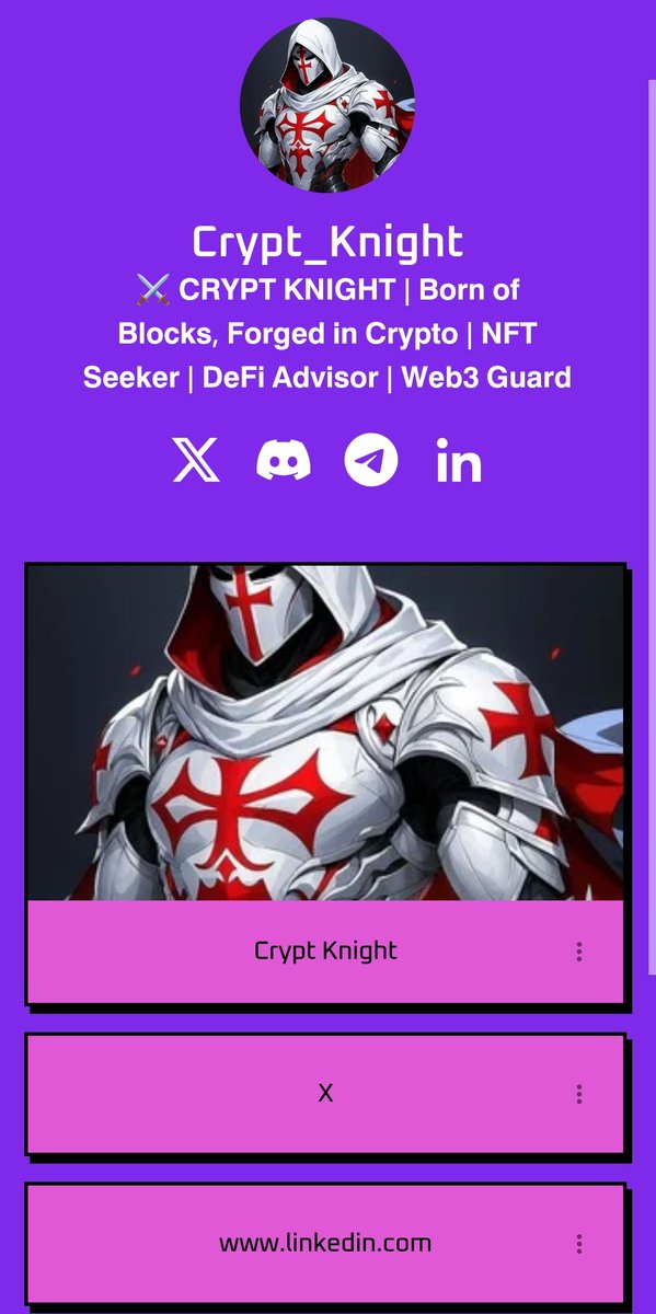 𝑪𝒓𝒚𝒑𝒕 ✦ 𝑲𝒏𝒊𝒈𝒉𝒕 tweet media