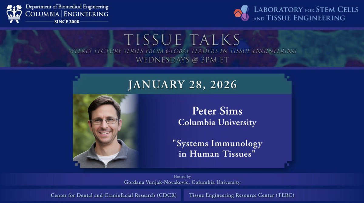 Gordana Vunjak-Novakovic tweet media