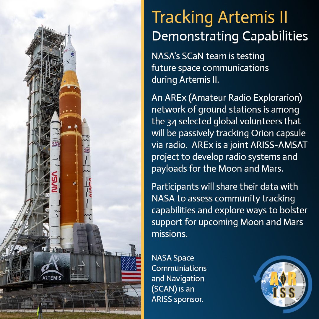 ARISS - Amateur Radio on the ISS tweet media