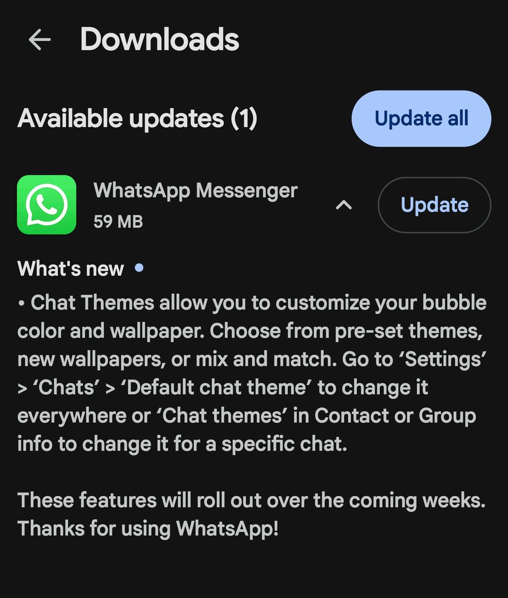 New build beta WM 26.4.8 is live
<a href="/WABetaInfo/">WABetaInfo</a>
