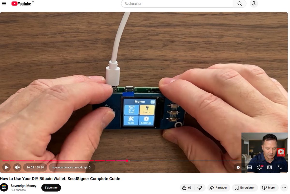 📹 How to Use Your DIY #Bitcoin Wallet: SeedSigner Complete Guide by  @SVRN_Money https://t.co/WmXF8Gk3wZ