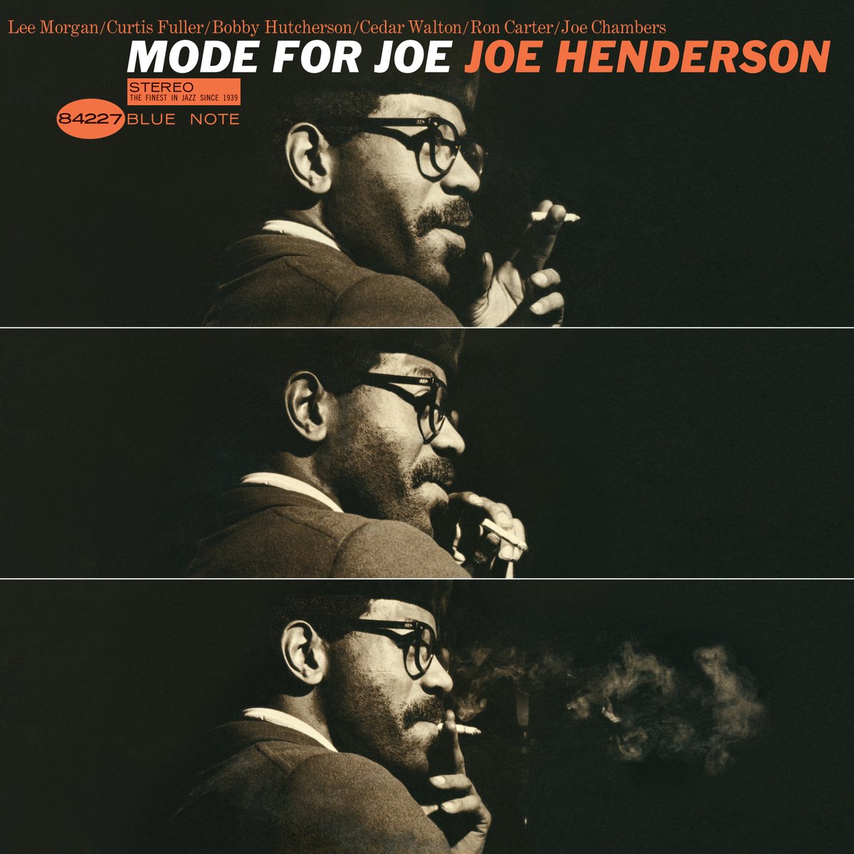 Joe Henderson "Mode For Joe" was recorded 60 years ago today January 27, 1966! Listen/Classic Vinyl bluenote.lnk.to/JoeHenderson-M…

Joe Henderson, tenor sax
Lee Morgan, trumpet
Curtis Fuller, trombone
Bobby Hutcherson, vibraphone
Cedar Walton, piano
Ron Carter, bass
Joe Chambers, drums