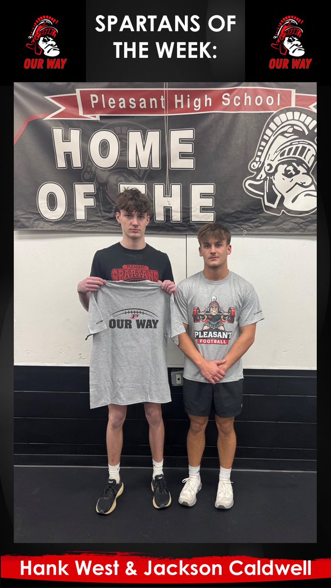 Pleasant Spartans Football tweet media