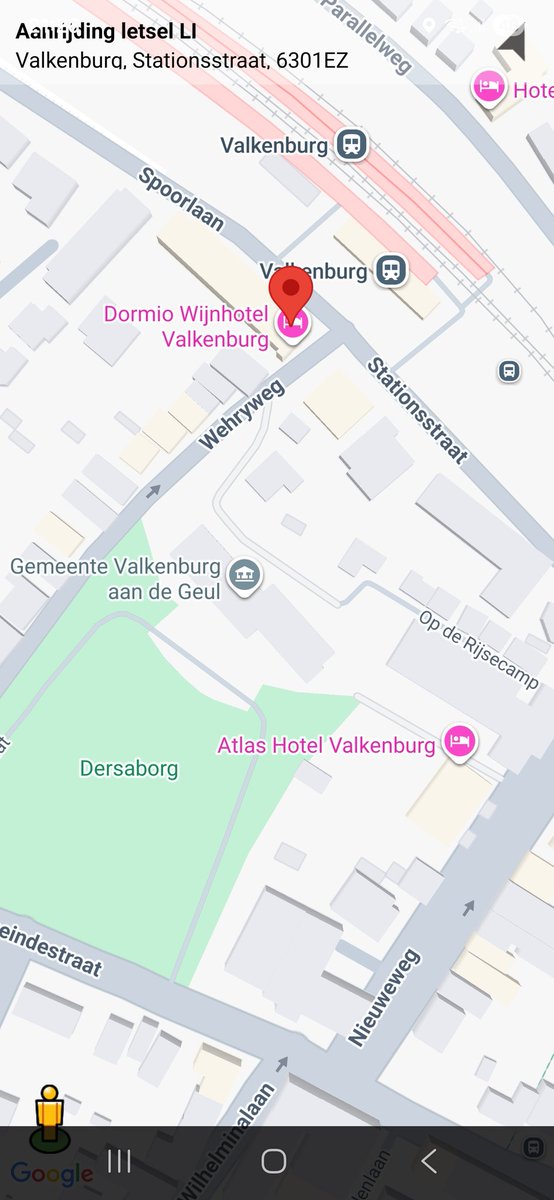 Aanrijding met letsel op de Stationsstraat in Valkenburg