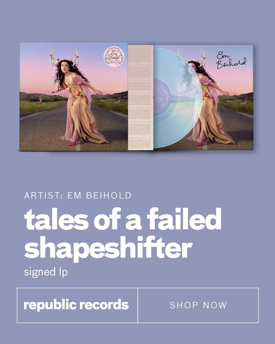 who else can't wait for 'tales of a failed shapeshifter' 👀

republicrecords.com/products/tales…
