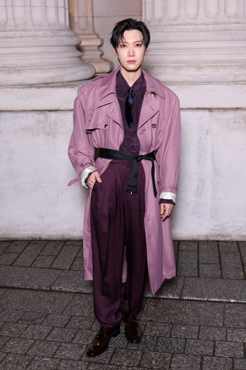 Saint Laurent brand ambassador Ten attends the Saint Laurent Men’s Fall/Winter 2026 show.

#TEN #SaintLaurent