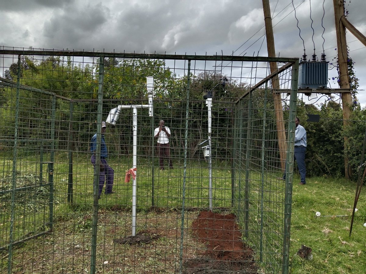 mwangilbert's tweet photo. How do we listen when nature speaks? How do we know the message is accurate?
Listening means testing—again and again. Here,we place two different weather station models side by side and let them question each other’s accuracy. When data agrees, we trust. When it doesn’t, we learn https://t.co/Kyl57QROjZ