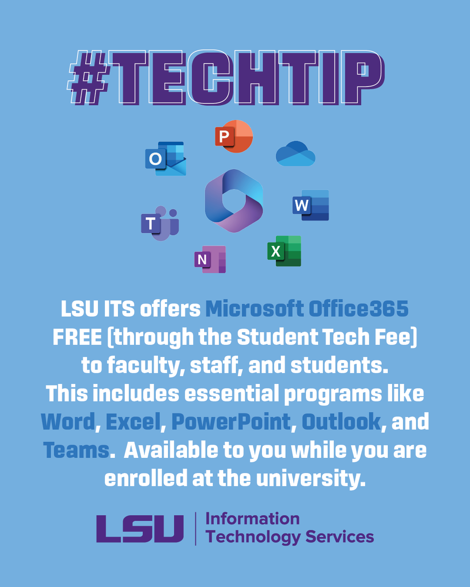 LSU IT Services tweet media